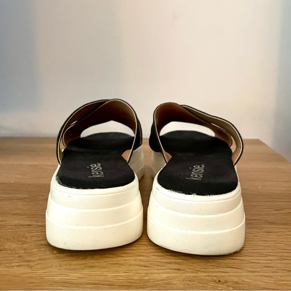 Kensie Platform Slides Sandals Size 7 - Picture 6 of 9